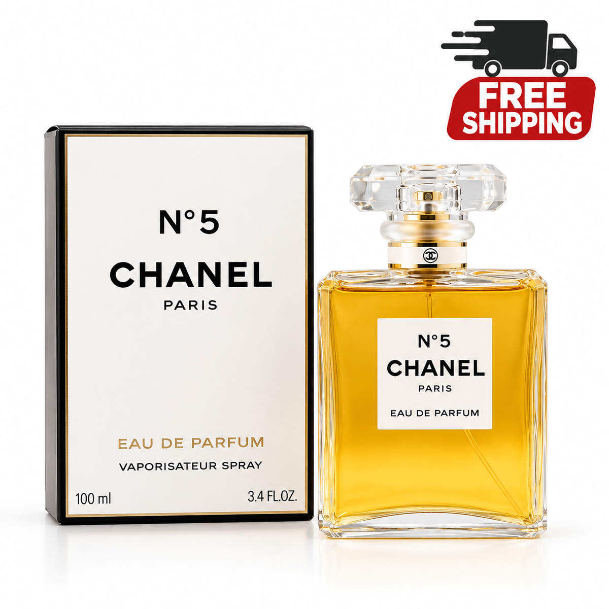 N°5 Eau de Parfum 100ml – Classic Floral Fragrance