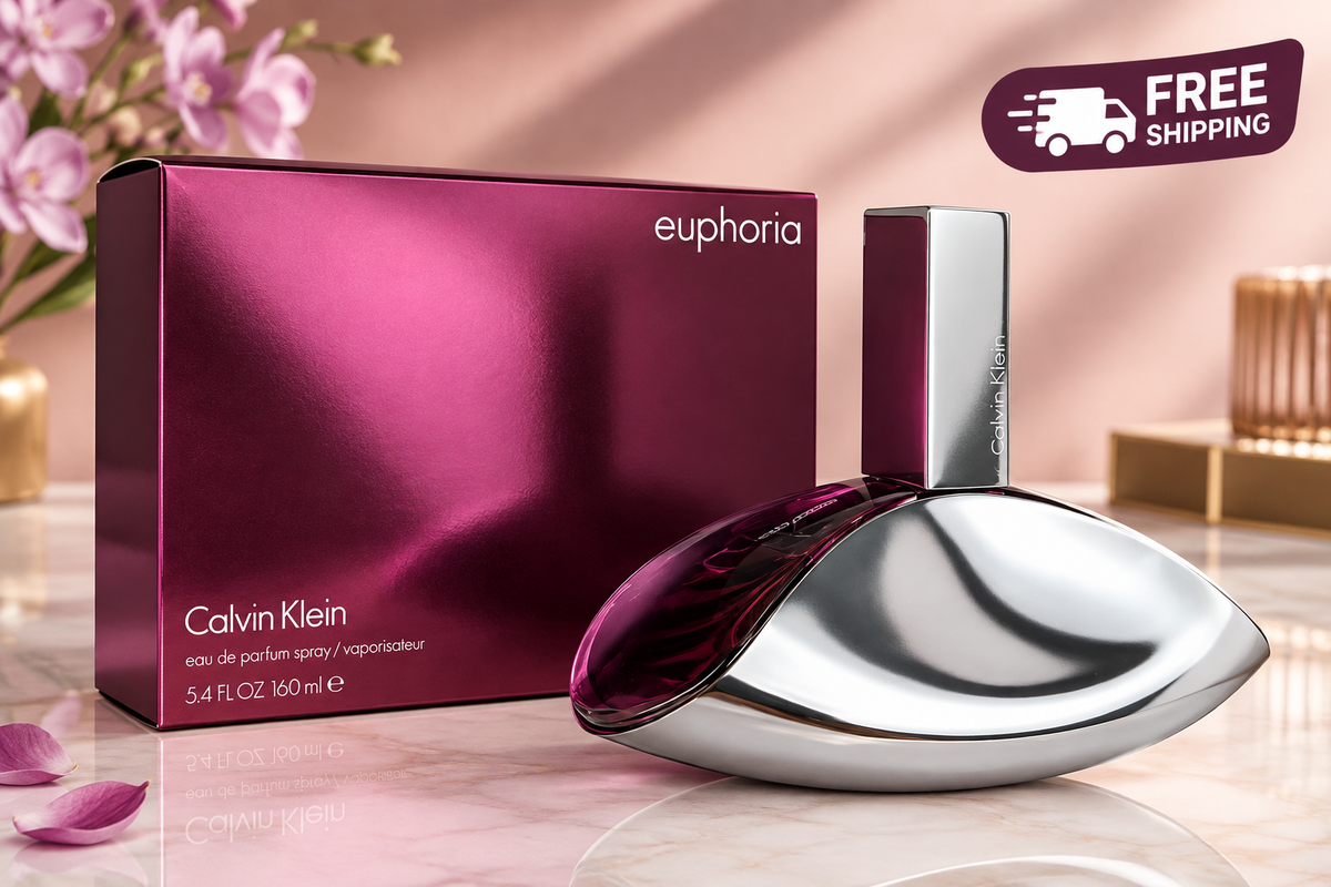 Calvin Klein Euphoria Eau de Parfum for Women 160ml perfume bottle and box