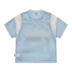 OPEN MESH PANEL JERSEY [BABY BLUE/WHITE]