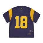 OPEN MESH PANEL JERSEY [NAVY/YELLOW]