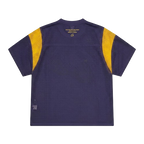 OPEN MESH PANEL JERSEY [NAVY/YELLOW]