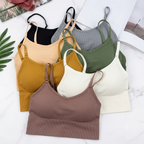 Organic Bralette Pack of 3 - Soft Cotton Yoga Wear