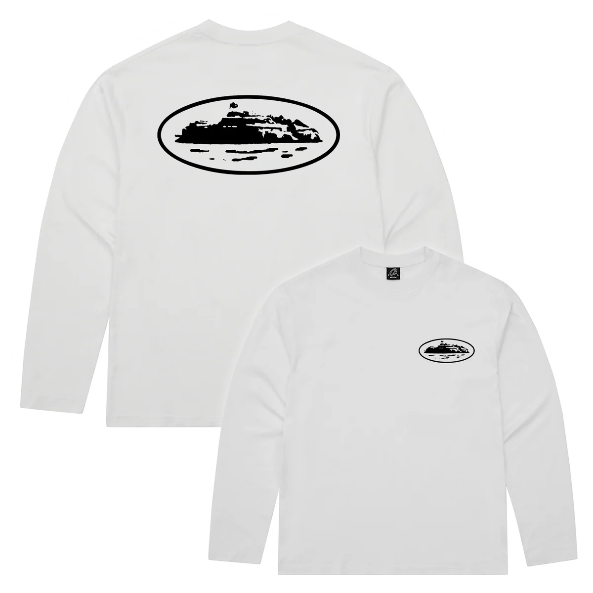 OG ISLAND LS TEE [WHITE]