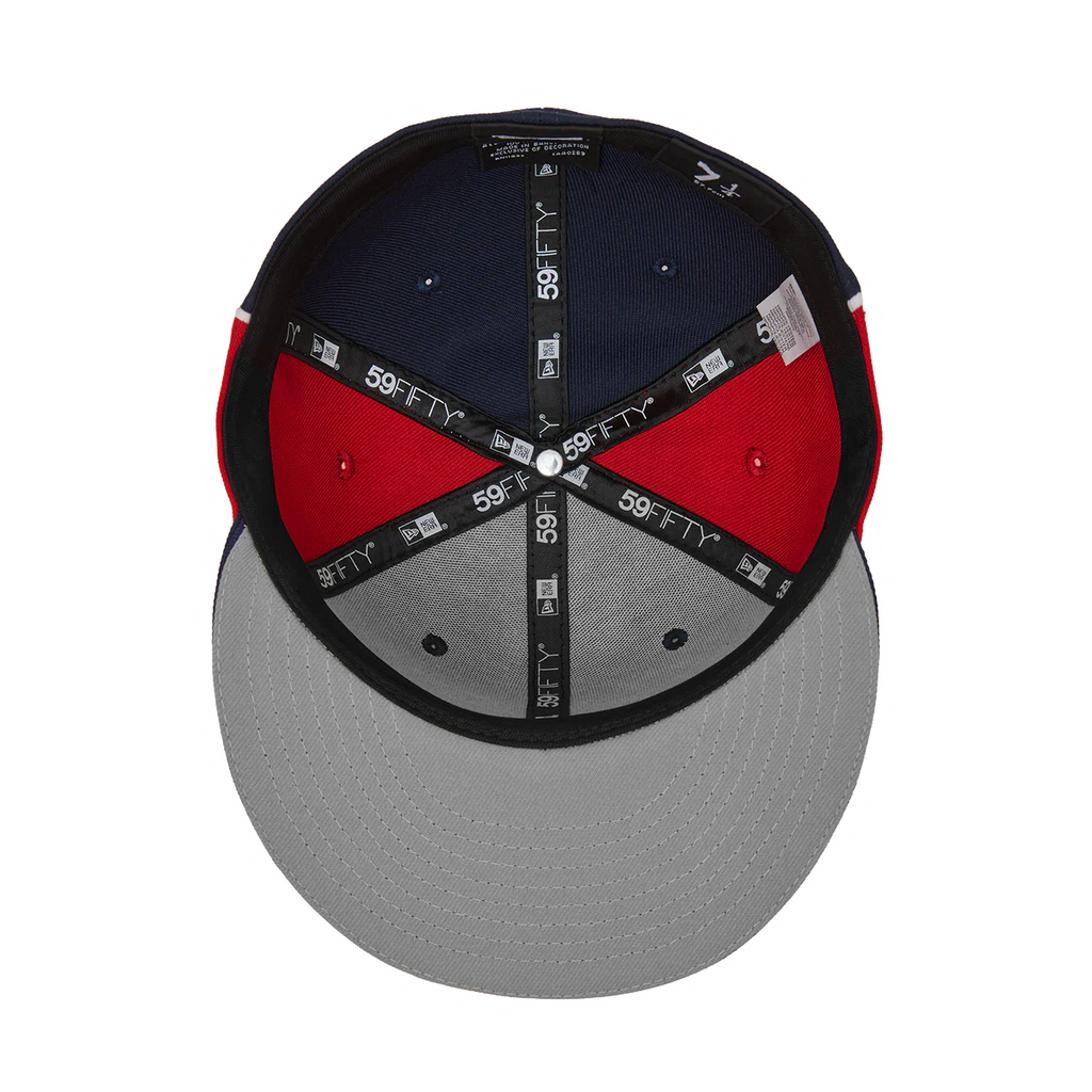PIRATE RADIO NEW ERA FITTED CAP [NAVY/RED] Regular price£50.00