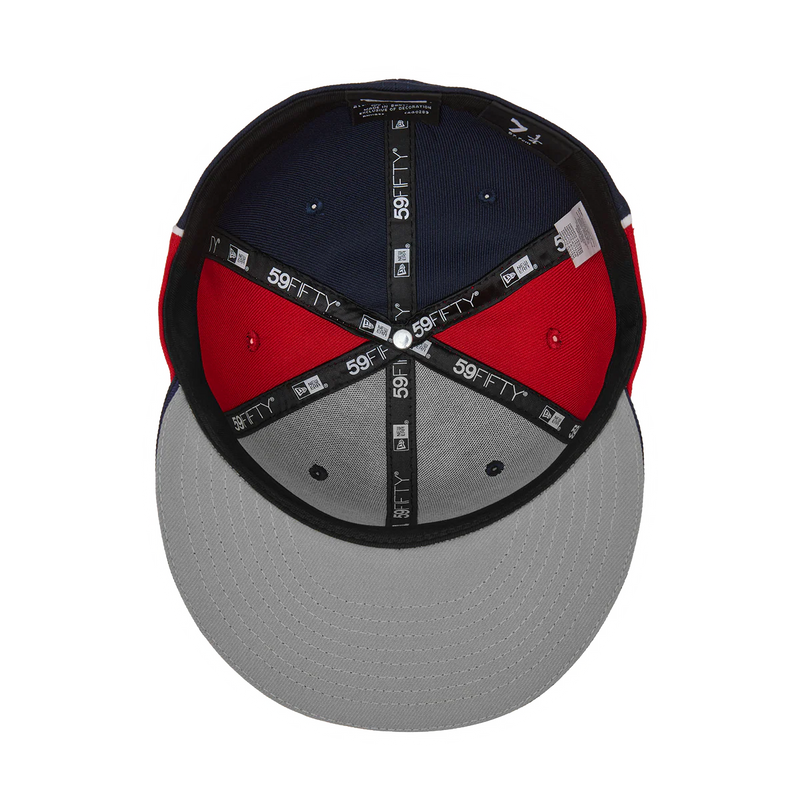 PIRATE RADIO NEW ERA FITTED CAP [NAVY/RED] Regular price£50.00