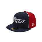 PIRATE RADIO NEW ERA FITTED CAP [NAVY/RED] Regular price£50.00