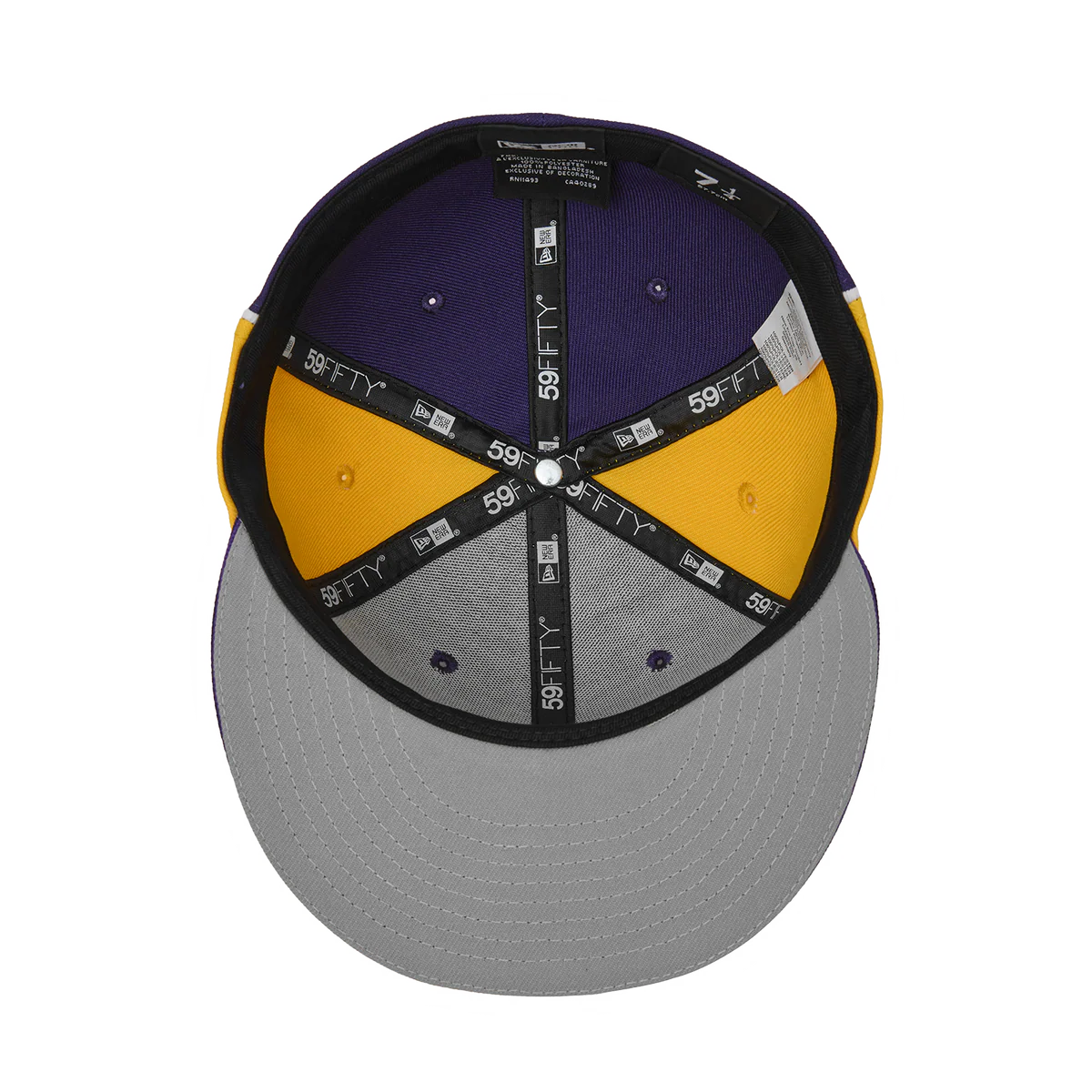 PIRATE RADIO NEW ERA FITTED CAP [PURPLE/GOLD]