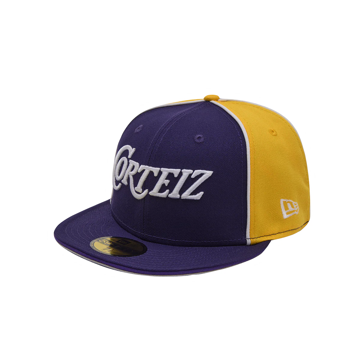 PIRATE RADIO NEW ERA FITTED CAP [PURPLE/GOLD]