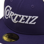 PIRATE RADIO NEW ERA FITTED CAP [PURPLE/GOLD]