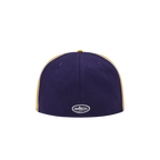 PIRATE RADIO NEW ERA FITTED CAP [PURPLE/GOLD]