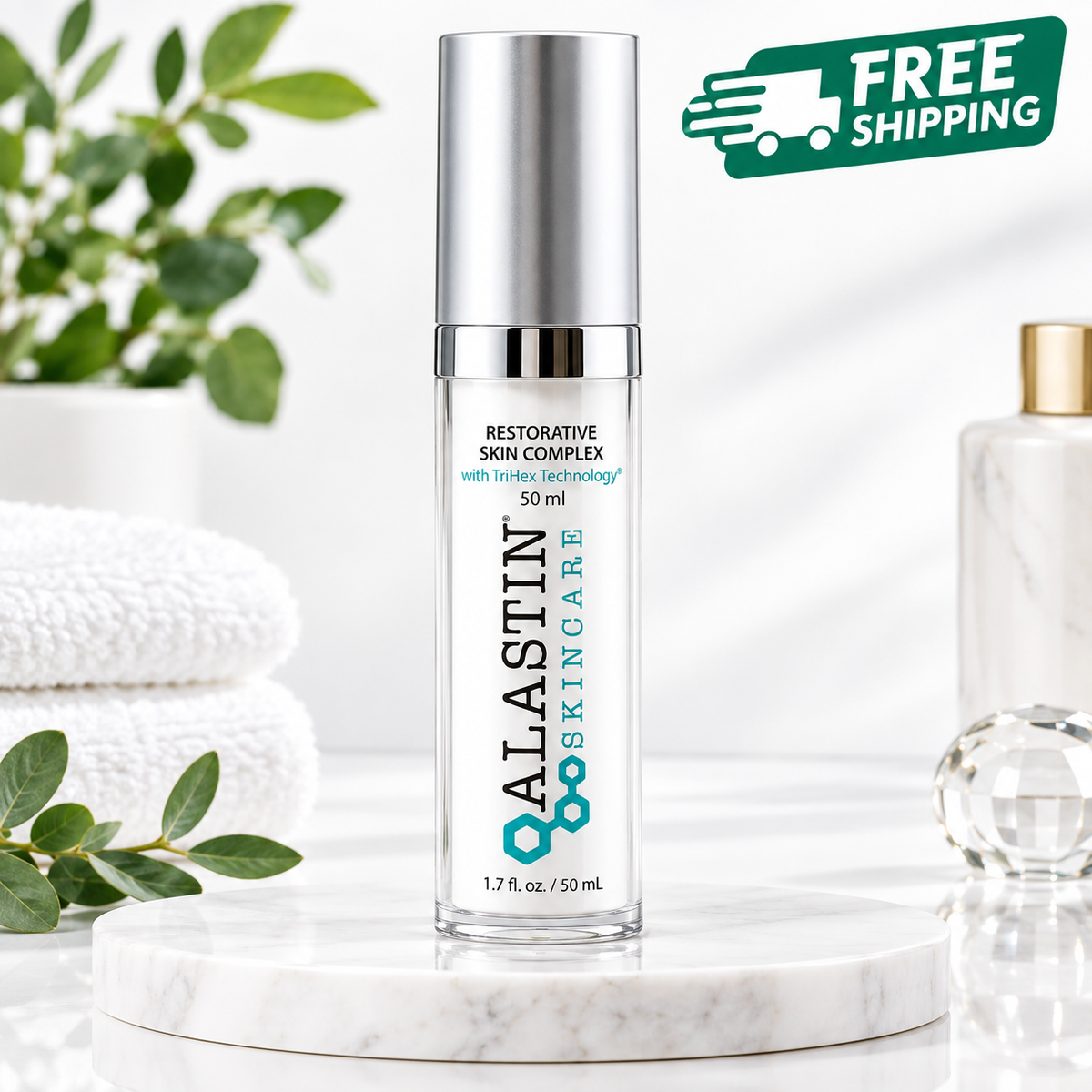 Atlastin Restorative Skin Complex with TriHex Technology 50 ml skincare bottle