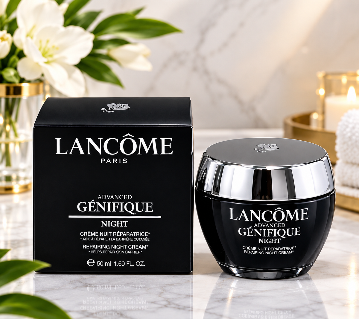 Lancôme Advanced Génifique Repairing & Restorative Night Cream – 50ml