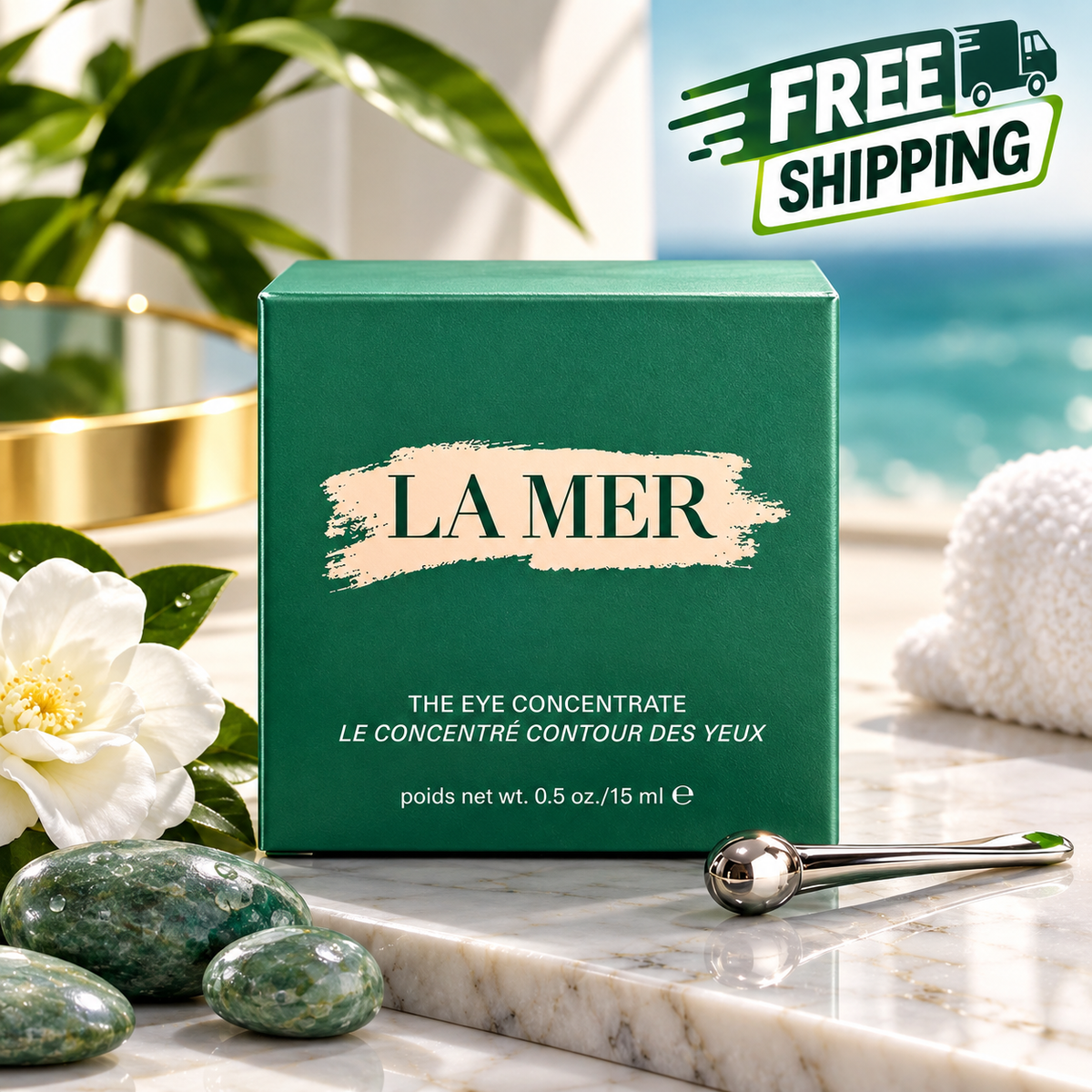 LA MER The Eye Concentrate 15ml luxury eye treatment with applicator