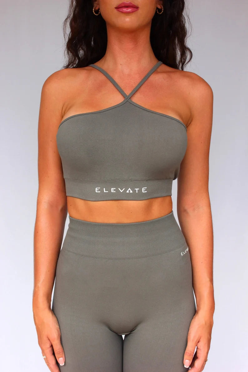Cross Neck Sports Bra