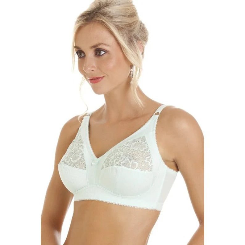 Womens Soft Cotton Comfort Non Wired Bra