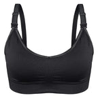 Soft and Comfortable Wireless Nursing Bra with Easy open Clips