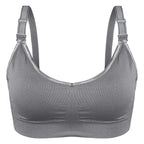 Soft and Comfortable Wireless Nursing Bra with Easy open Clips