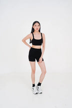 Organic Bamboo Yoga Bra – Sustainable Pilates Top, Eco Friendly Activewear