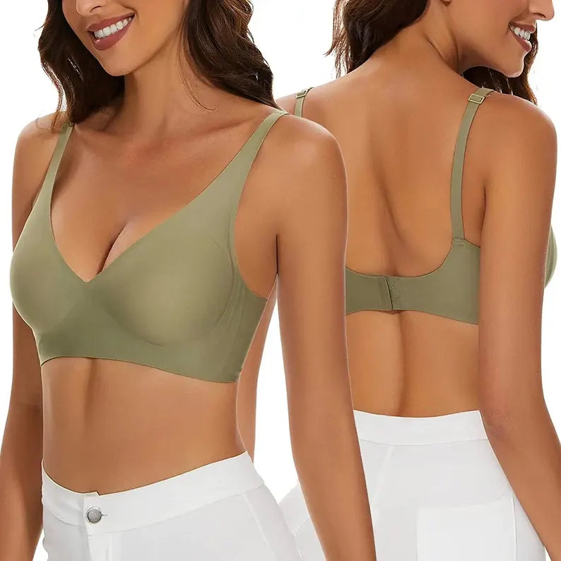 Seamless Women Bra - 100% Comfortable Wire-less - Underwear Female Push Up Padded Bralette Lingerie Intimates