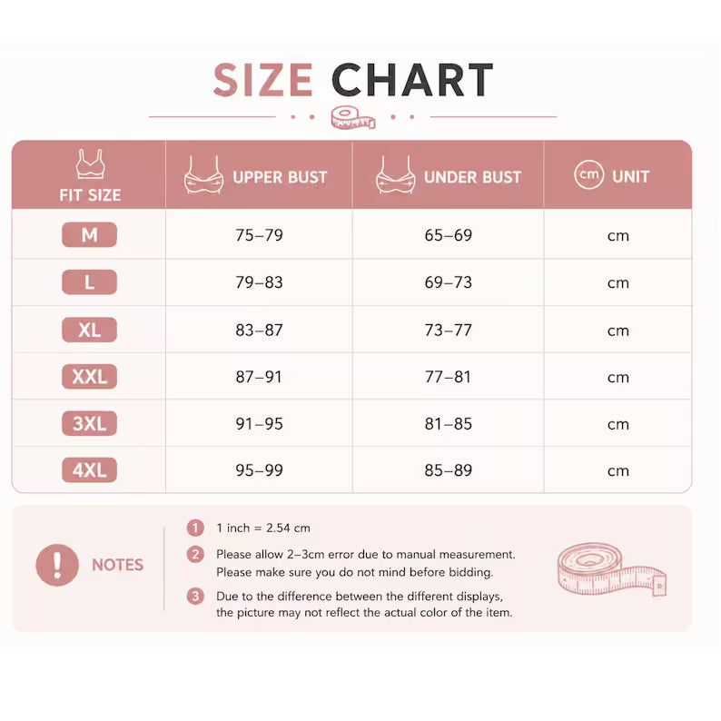 Ribbed Wireless Bra, Seamless Push Up Bralette, Plus Size Support Bra, Wide Strap Everyday Underwear, Women’s Comfort Lingerie