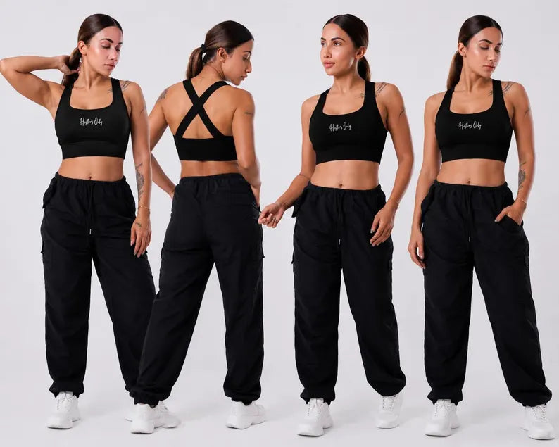 Women's Medium Support Sports Bra | Breathable Workout Bra | Lightweight Gym Bra | Stretch Activewear Top | Running, Yoga and Training Bra
