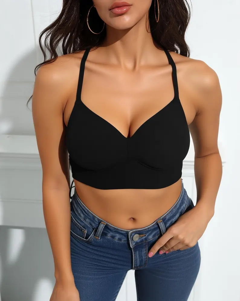 Wireless Cotton Bra, Soft Seamless Bralette for Everyday Comfort