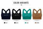 Women's Medium Support Sports Bra | Breathable Workout Bra | Lightweight Gym Bra | Stretch Activewear Top | Running, Yoga and Training Bra