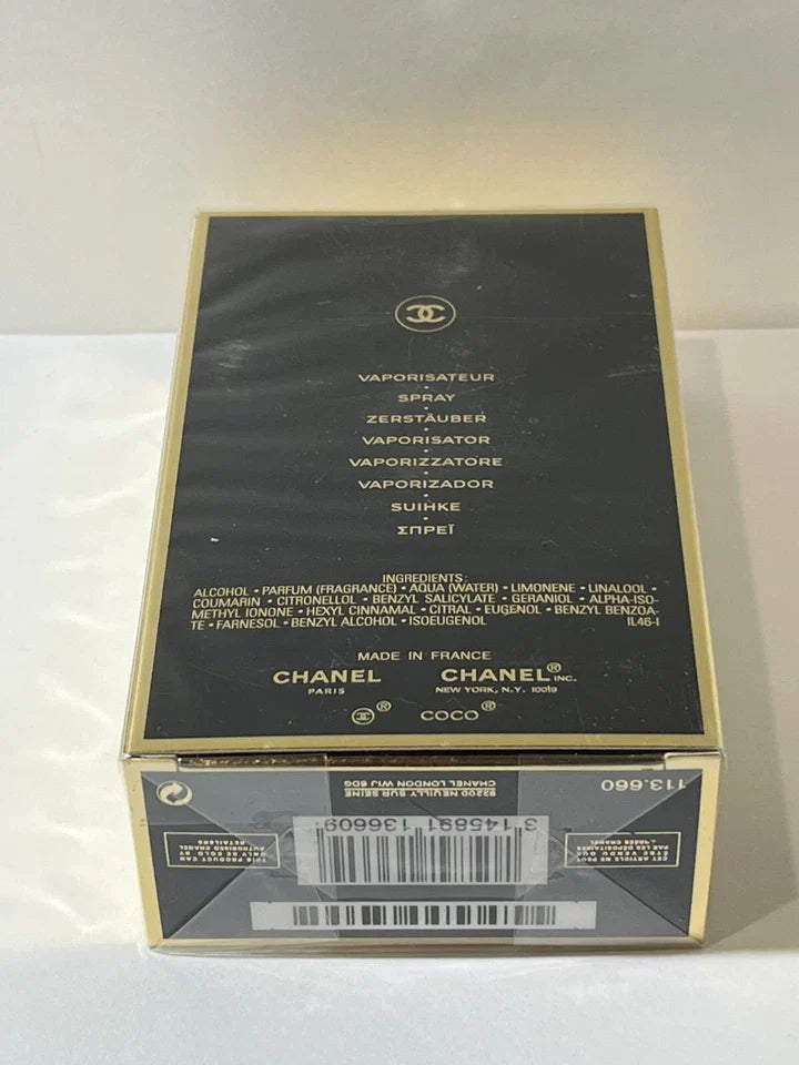 CHANEL Coco Noir Eau de Parfum for Women 3.4oz / 100ml EDP Factory Sealed Authentic